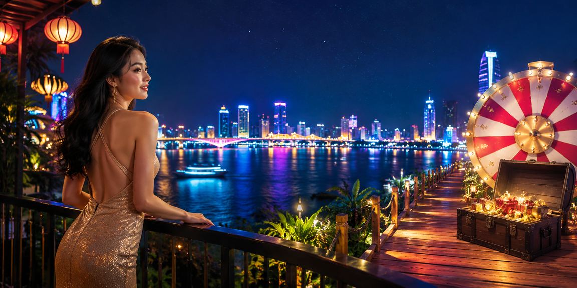 Không khí lễ hội Đà Nẵng với các trò chơi may mắn và giải trí casino ngoài trời