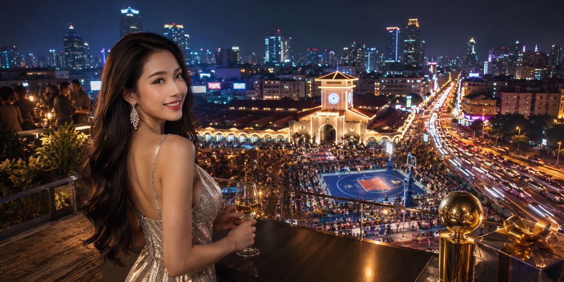 Người hâm mộ bóng rổ tại TP.HCM theo dõi trận đấu trong không gian neon sôi động và đặt cược trực tuyến