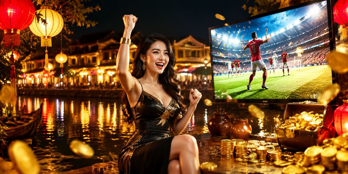 Không khí lễ hội đèn lồng Hội An với người chơi trải nghiệm cá cược trực tuyến trên điện thoại
